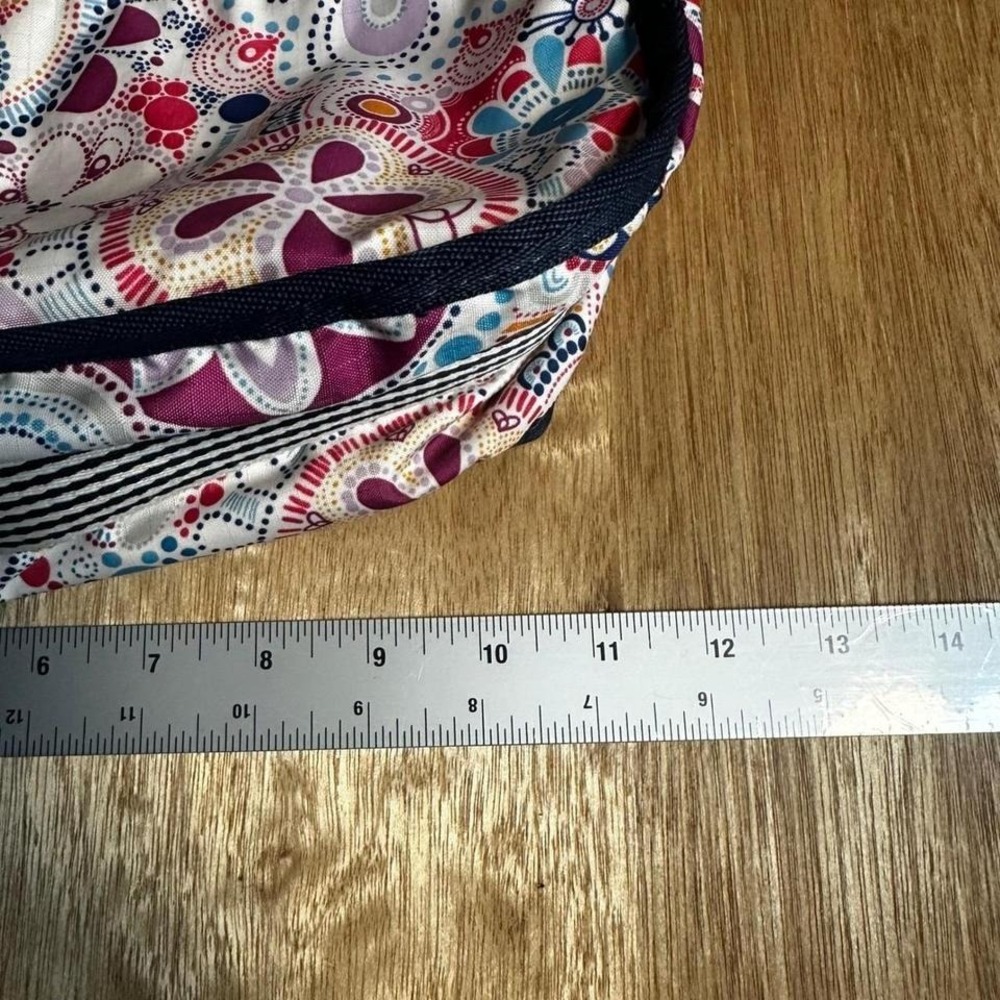 LeSportsac Floral Hobo Bag Lightweight Crossbody Handbag Purse - Picture 2 of 7